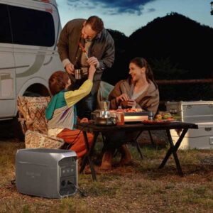 EcoFlow DELTA 3 Max Plus power station voor de camping